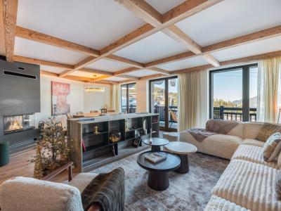 Rent in ski resort 4 room apartment 8 people (Castano) - Mascara - Courchevel - Living room