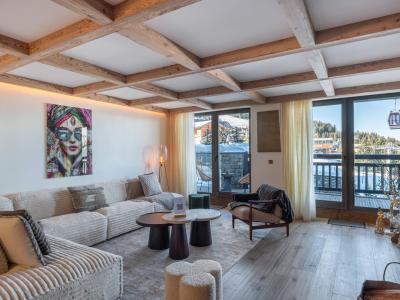 Skiverleih 4-Zimmer-Appartment für 6 Personen (Intresso) - Mascara - Courchevel - Wohnzimmer