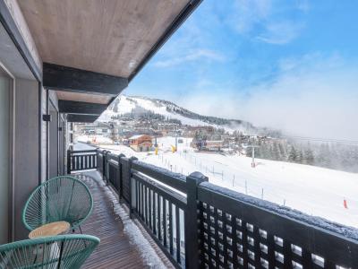 Skiverleih 5 Zimmer Maisonettewohnung für 8 Personen (Mistero) - Mascara - Courchevel - Balkon