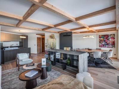 Ski verhuur Appartement 4 kamers 8 personen (Limeo) - Mascara - Courchevel - Woonkamer