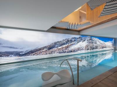 Location au ski Mascara - Courchevel - Piscine