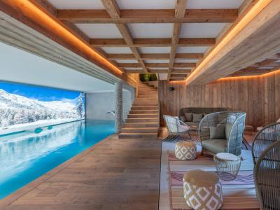 Location au ski Mascara - Courchevel - Piscine