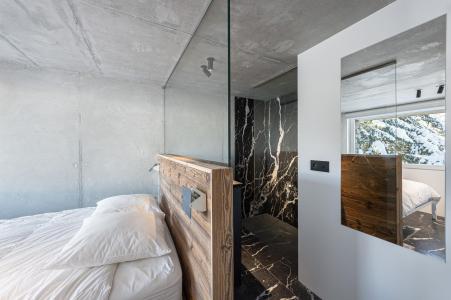 Rent in ski resort 3 room duplex chalet 6 people (CANORS) - Mazot de Bellecôte - Courchevel - Bedroom