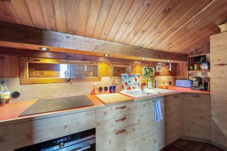 Skiverleih 4 Zimmer Chalet für 4 Personen - Mazot les Bichettes - Courchevel - Kochnische