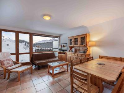 Rent in ski resort 3 room apartment 6 people (RE010X) - Résidence 1650 - Courchevel - Living room