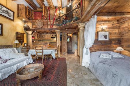 Wynajem na narty Apartament 3 pokojowy 6 osób (012R) - Résidence 1650 - Courchevel - Pokój gościnny