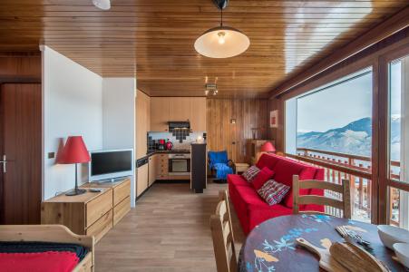 Rent in ski resort Studio 3 people (RE010F) - Résidence 1650 - Courchevel - Living room