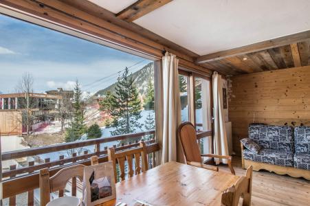 Ski verhuur Studio bergnis 5 personen (RE005D) - Résidence 1650 - Courchevel - Woonkamer