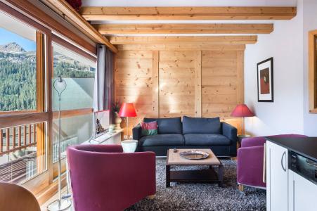 Rent in ski resort Studio sleeping corner 4 people (RE004T) - Résidence 1650 - Courchevel - Living room