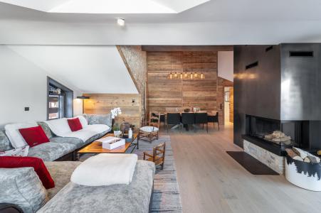 Skiverleih 4-Zimmer-Appartment für 7 Personen (M6) - Résidence Alpamayor - Courchevel - Wohnzimmer