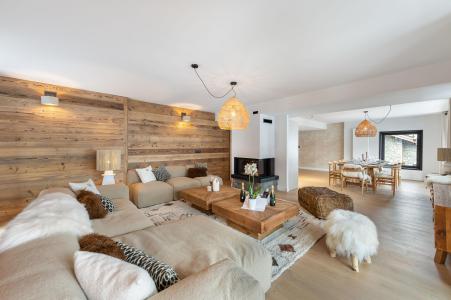 Rent in ski resort 5 room apartment 10 people (CHALET ALGONQUIN) - Résidence Alpamayor - Courchevel - Living room