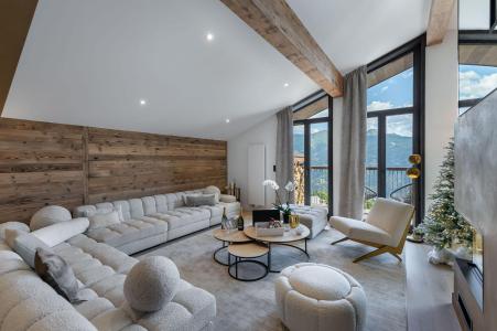 Rent in ski resort 5 room apartment 11 people (YERPA 2) - Résidence Alpamayor - Courchevel - Living room