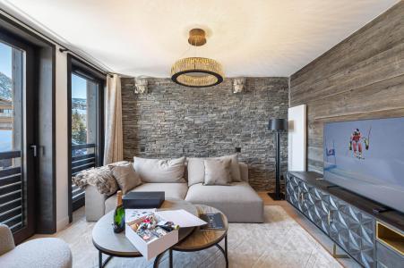 Skiverleih 5-Zimmer-Appartment für 8 Personen (MAIA) - Résidence Alpamayor - Courchevel - Wohnzimmer