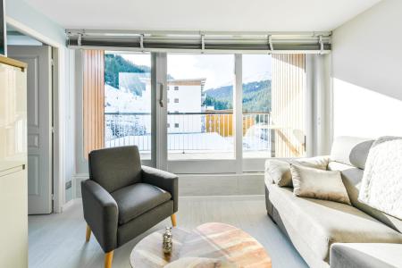 Rent in ski resort 2 room apartment 5 people (224) - Résidence Ariondaz - Courchevel - Living room