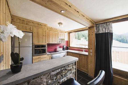 Ski verhuur Appartement 3 kamers bergnis 8 personen (252) - Résidence Ariondaz - Courchevel - Keuken