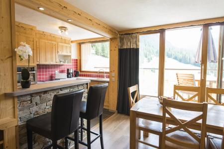 Ski verhuur Appartement 3 kamers bergnis 8 personen (252) - Résidence Ariondaz - Courchevel - Keuken