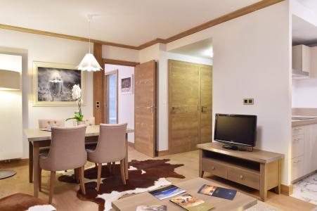 Аренда на лыжном курорте Апартаменты 2 комнат 4 чел. (111) - Résidence Carré Blanc - Courchevel - Салон