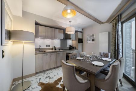 Skiverleih 2-Zimmer-Appartment für 4 Personen (133) - Résidence Carré Blanc - Courchevel - Küche