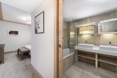 Skiverleih 3-Zimmer-Appartment für 6 Personen (246) - Résidence Carré Blanc - Courchevel - Schlafzimmer