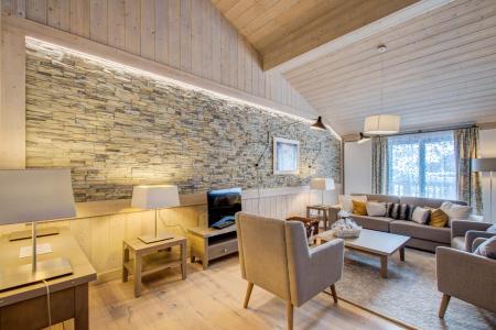 Аренда на лыжном курорте Апартаменты 4 комнат 6 чел. (361) - Résidence Carré Blanc - Courchevel - Салон