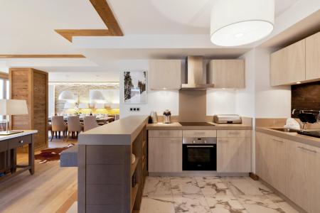 Аренда на лыжном курорте Апартаменты дуплекс 5 комнат 12 чел. (370) - Résidence Carré Blanc - Courchevel - Кухня