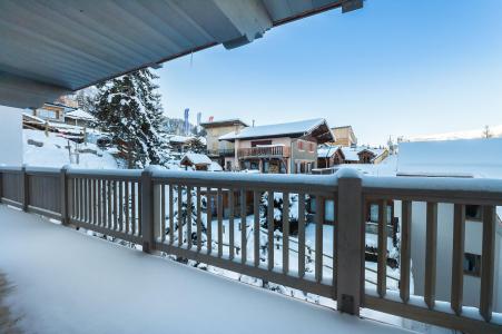 Rent in ski resort 4 room apartment 6 people (254) - Résidence Carré Blanc - Courchevel - Balcony