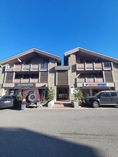 Location au ski Appartement 4 pièces 6 personnes (140) - Résidence Carré Blanc - Courchevel - Extérieur hiver
