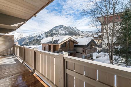 Ski verhuur Résidence Carré Blanc - Courchevel - Balkon