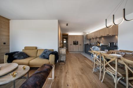 Skiverleih 4-Zimmer-Appartment für 6 Personen (105) - Résidence Chantemerle - Courchevel - Wohnzimmer