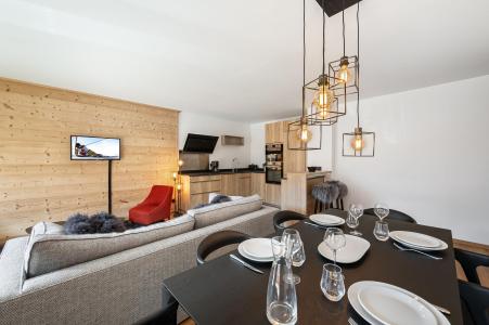 Ski verhuur Appartement 3 kamers 4 personen (103) - Résidence Chantemerle - Courchevel - Woonkamer