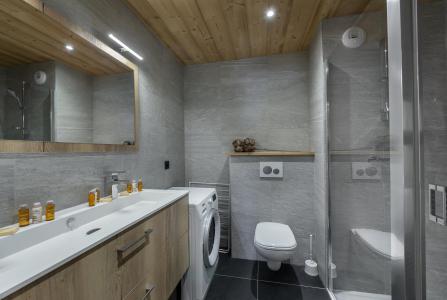 Ski verhuur Appartement 4 kamers 8 personen (RJ03) - Résidence Chantemerle - Courchevel - Badkamer