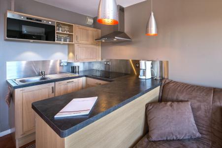 Rent in ski resort 2 room apartment 4 people (203) - Résidence Cimes Blanches - Courchevel - Kitchen