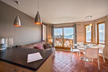 Rent in ski resort 2 room apartment 5 people (203) - Résidence Cimes Blanches - Courchevel - Living room
