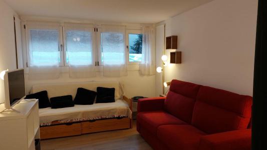 Rent in ski resort Studio 2 people (116) - Résidence Croix des Verdons - Courchevel - Living room