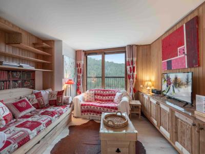 Skiverleih 2-Zimmer-Appartment für 5 Personen (B112) - Résidence Domaine de  l'Ariondaz - Courchevel - Wohnzimmer