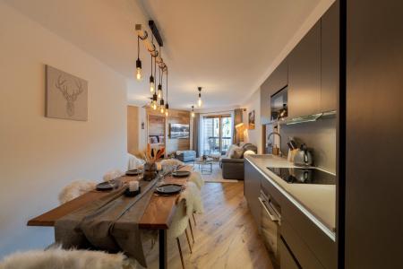 Skiverleih 3-Zimmer-Appartment für 6 Personen (H116) - Résidence Domaine de  l'Ariondaz - Courchevel - Wohnzimmer