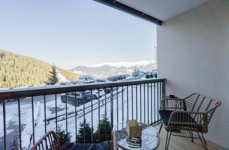 Location au ski Appartement 3 pièces 6 personnes (H116) - Résidence Domaine de  l'Ariondaz - Courchevel - Terrasse