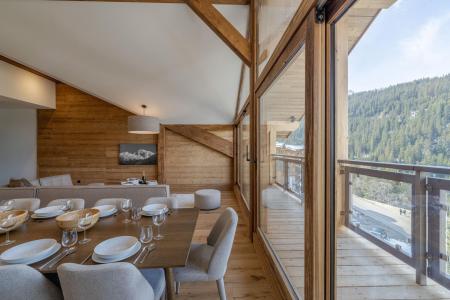 Ski verhuur Appartement 5 kamers 8 personen (F151) - Résidence Domaine de  l'Ariondaz - Courchevel - Woonkamer