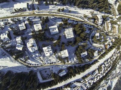 Ski verhuur Appartement 5 kamers 8 personen (110B) - Résidence Domaine du Jardin Alpin - Courchevel - Kaart