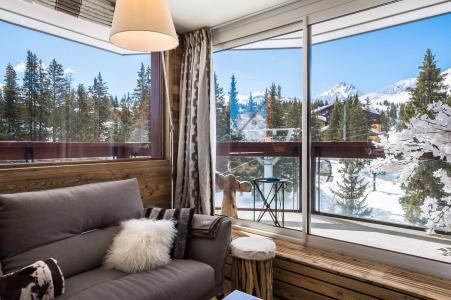 Ski verhuur Appartement 4 kamers 6 personen (310B) - Résidence Domaine du Jardin Alpin - Courchevel - Woonkamer