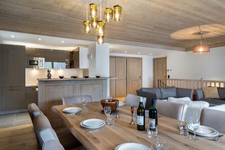 Skiverleih 5-Zimmer-Appartment für 8 Personen (302) - Résidence Everest - Courchevel - Wohnzimmer