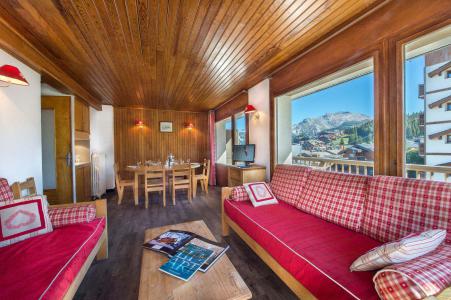 Skiverleih 3-Zimmer-Appartment für 5 Personen (616) - Résidence Forêt du Praz - Courchevel - Wohnzimmer