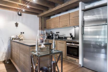 Ski verhuur Appartement duplex 4 kamers 6 personen (008) - Résidence Forêt du Praz - Courchevel - Keuken