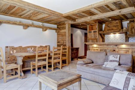 Skiverleih 3-Zimmer-Holzhütte für 6 Personen (511) - Résidence Grand Sud - Courchevel - Wohnzimmer