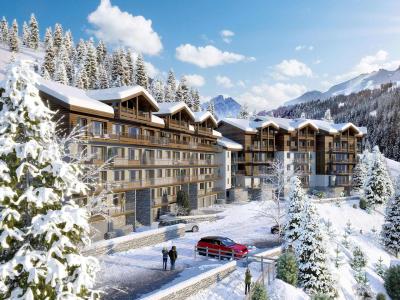 Ski verhuur Appartement 2 kabine kamers 4 personen (ARH 127) - Résidence Heliantheme - Courchevel - Buiten winter
