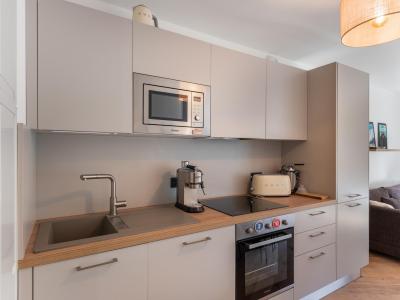 Location au ski Appartement 2 pièces cabine 4 personnes (ARH 127) - Résidence Heliantheme - Courchevel - Kitchenette