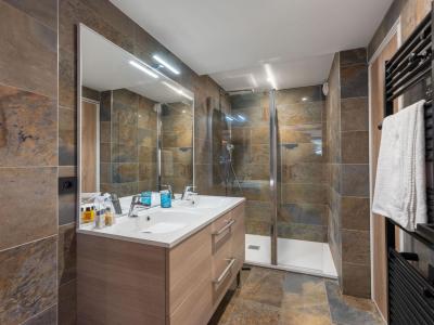 Location au ski Appartement 2 pièces cabine 4 personnes (ARH 127) - Résidence Heliantheme - Courchevel - Salle de douche