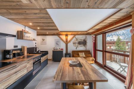 Skiverleih 4-Zimmer-Holzhütte für 6 Personen (A11) - Résidence Isard - Courchevel - Küche