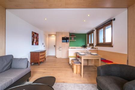 Ski verhuur Appartement 2 kamers bergnis 4 personen (33) - Résidence Isard - Courchevel - Woonkamer