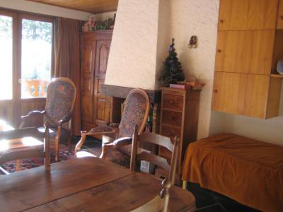Rent in ski resort Studio 3 people (202) - Résidence la Roche de Mio - Courchevel - Living room